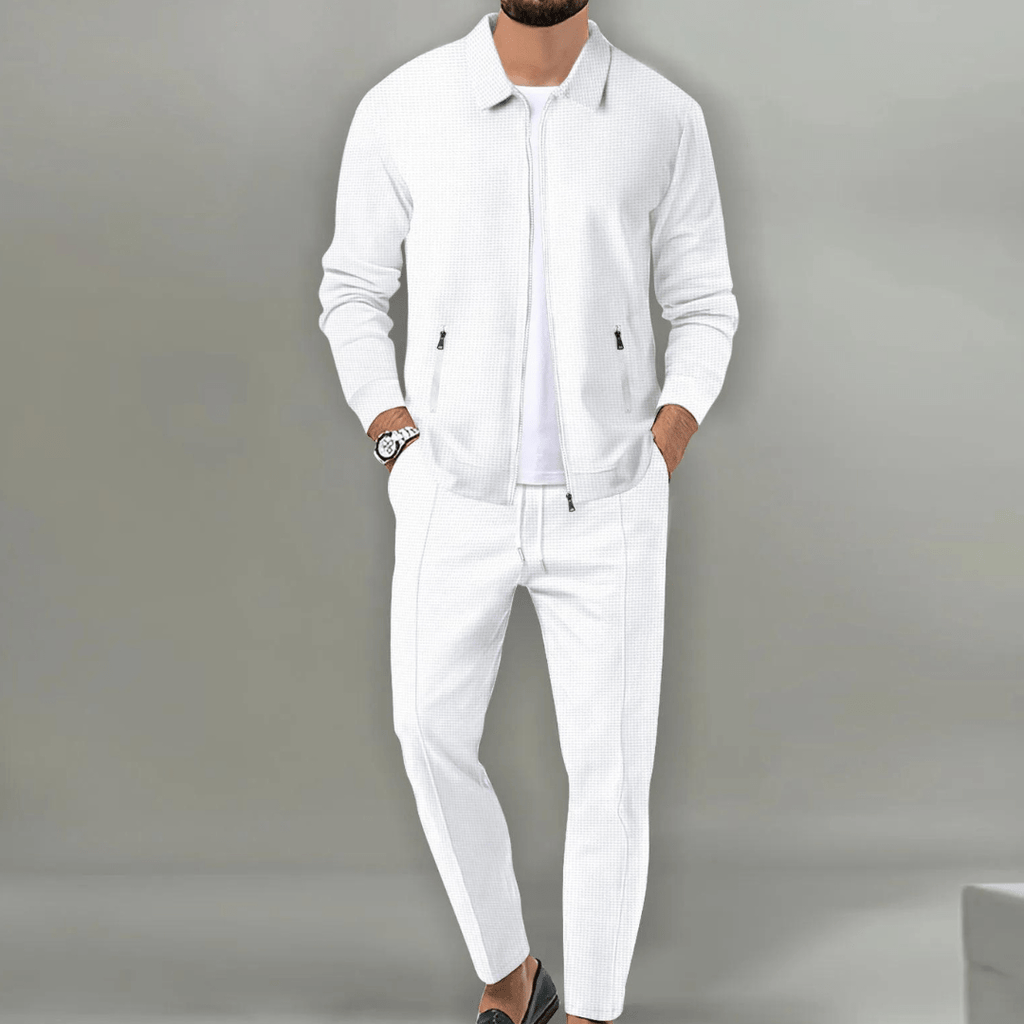 Benedict | Men’s Zip Jacket Casual Two Piece Tracksuit