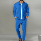 Benedict | Men’s Zip Jacket Casual Two Piece Tracksuit