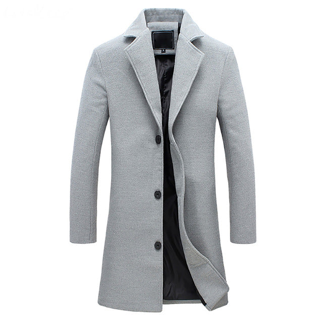Eric | Men's Timeless Winter Trench Coat