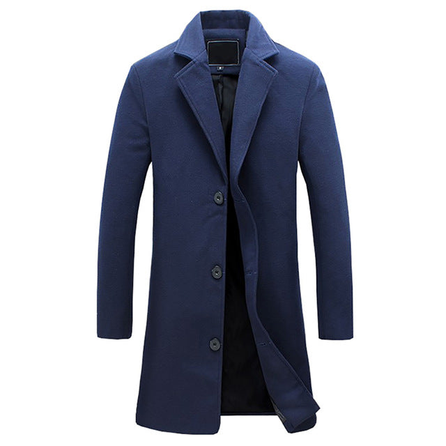 Eric | Men's Timeless Winter Trench Coat