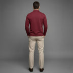 Ethan | Men's Long Sleeve Winter Polo Shirt