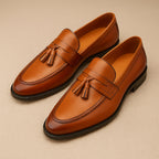 The Carmarthen Men's Formal Leather Tassel Loafers