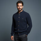 The Caernarfon Casual Button Up Knitted Men's Cardigan