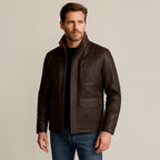 The Radcliffe Leather Jacket for Men