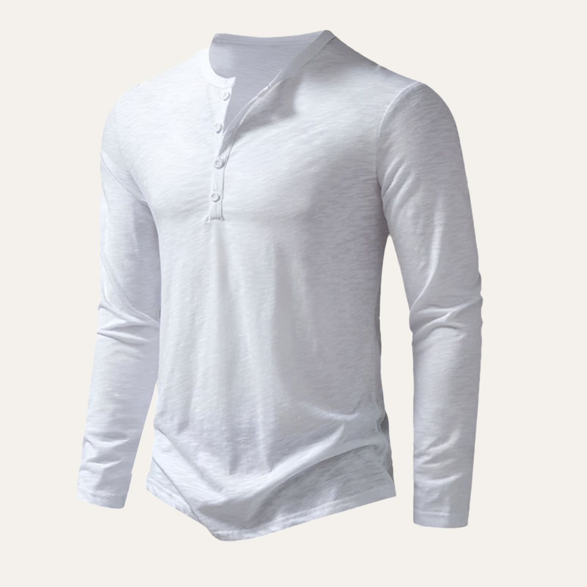 The Cromwell Long Sleeve Cotton Polo for Men